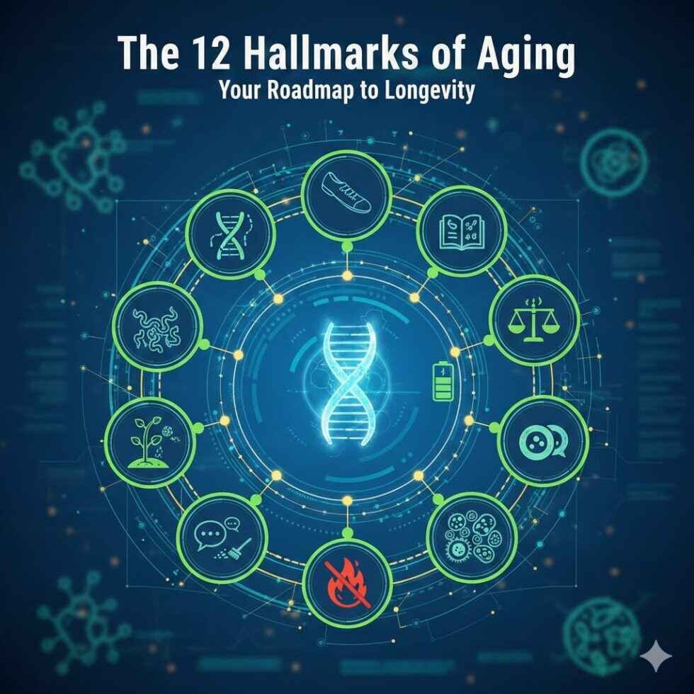 The Twelve Hallmarks of Aging