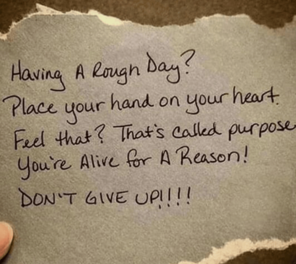 Don't give up 