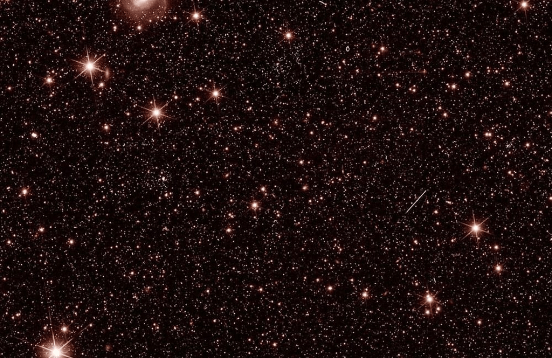 Illustration comparing dark matter's gravitational pull with dark energy's accelerating push across the cosmos