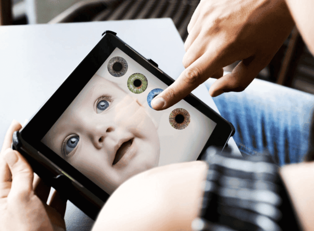 Designer Babies: The Reality and Myths of Genetic Optimization in Embryos 3 Polygenic score illustration showing thousands of DNA variants across the genome