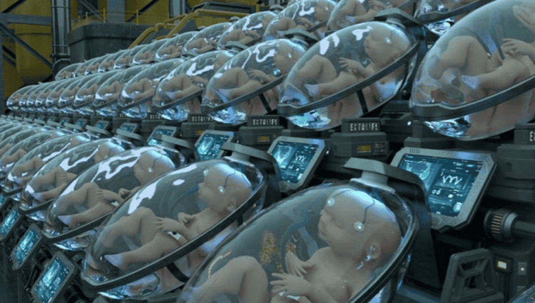 Artificial Wombs: Current Advances, Ethical Challenges and China's Pregnancy Robot Controversy 3 Illustration referencing China's viral 2025 pregnancy-robot claim about humanoid artificial-womb technology